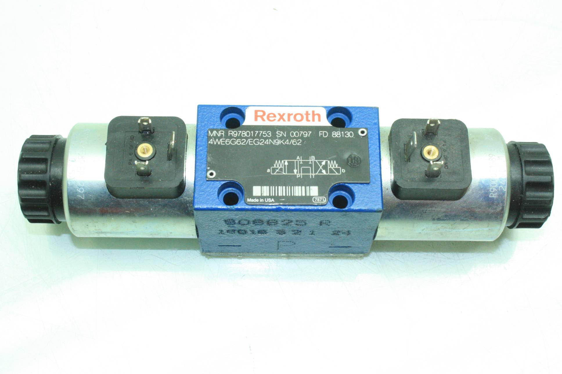Rexroth 4WE6G62/EG24N9K4/62 Directional Double Acting Hydraulic