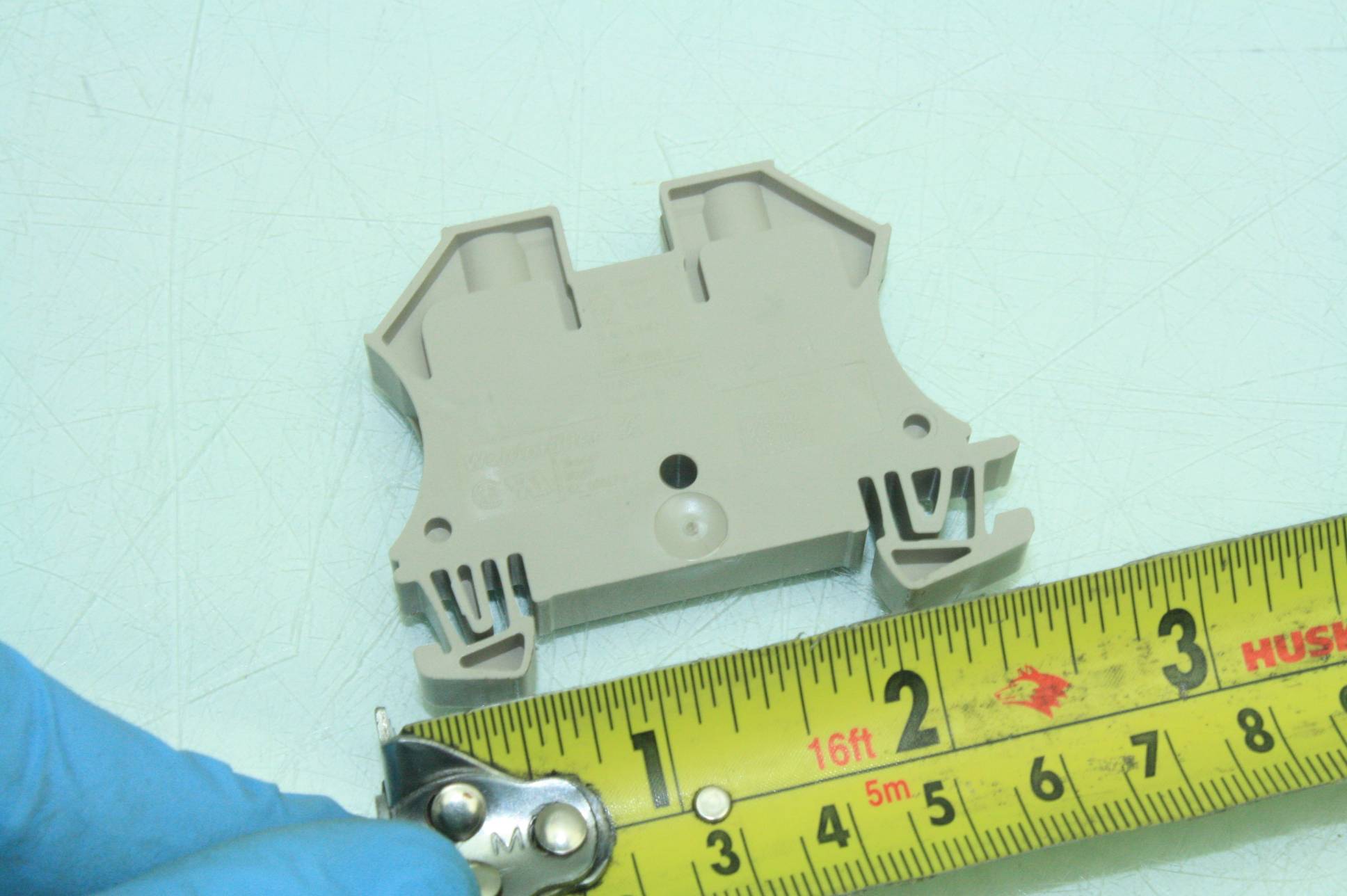 LOT OF 121 Weidmuller WDU 10 1000V Single Pole Thru Terminal Blocks 65