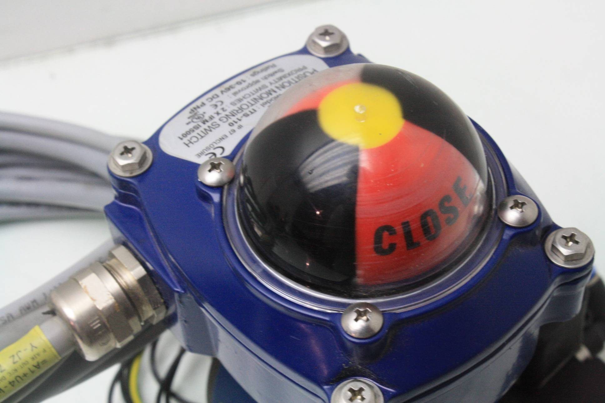 WireMatic Valve Actuator WM2DAC ITS110 Position Monitoring Switch