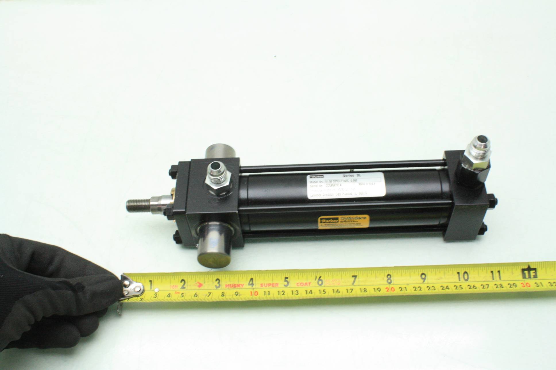 Parker 3L Hydraulic Cylinder 01.50 CD3LLT14AC 5.000 / 1.5" Bore x 5