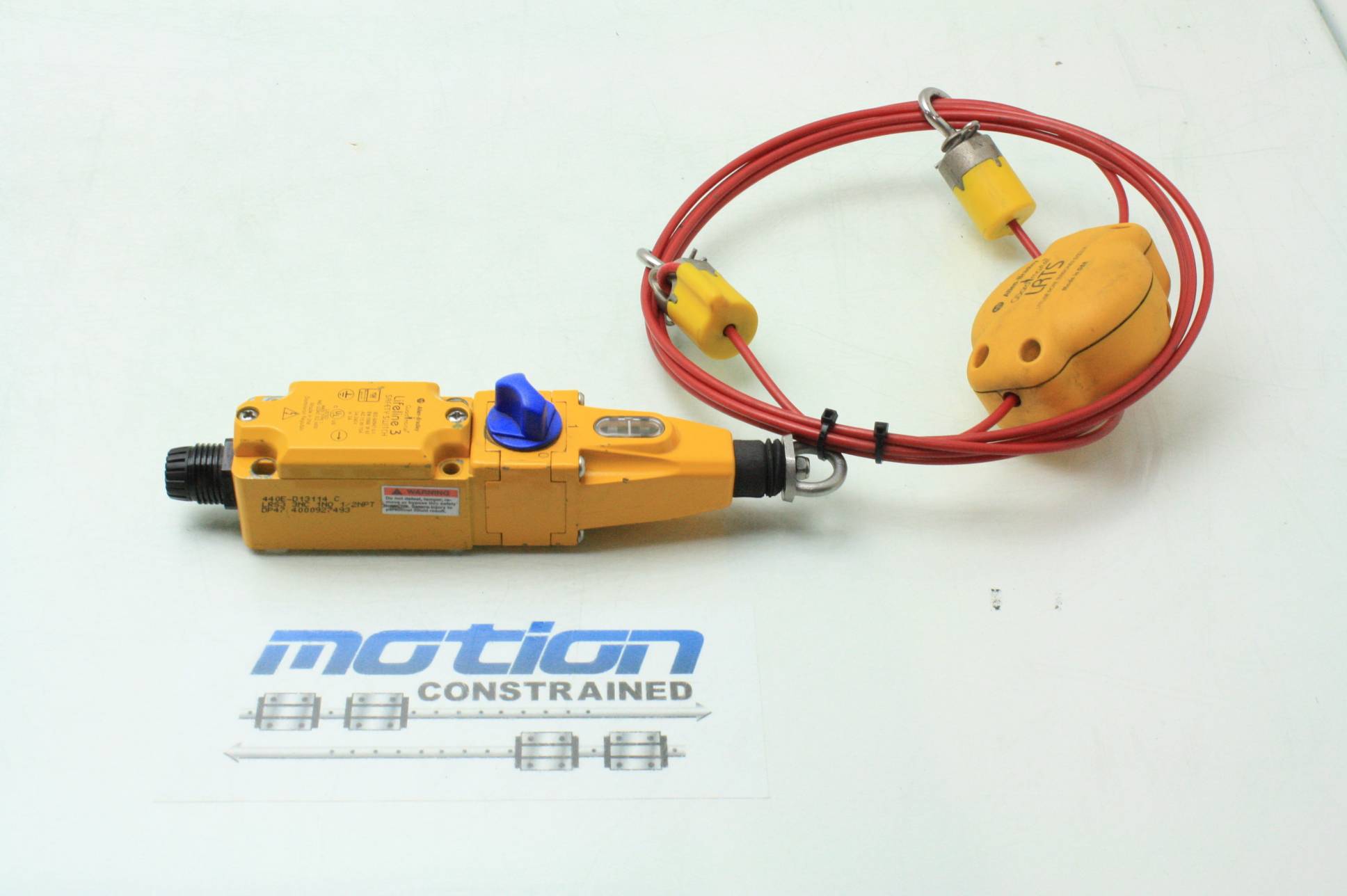 Allen Bradley Guardmaster Lifeline 3 Safety Switch with Rope Tensioner