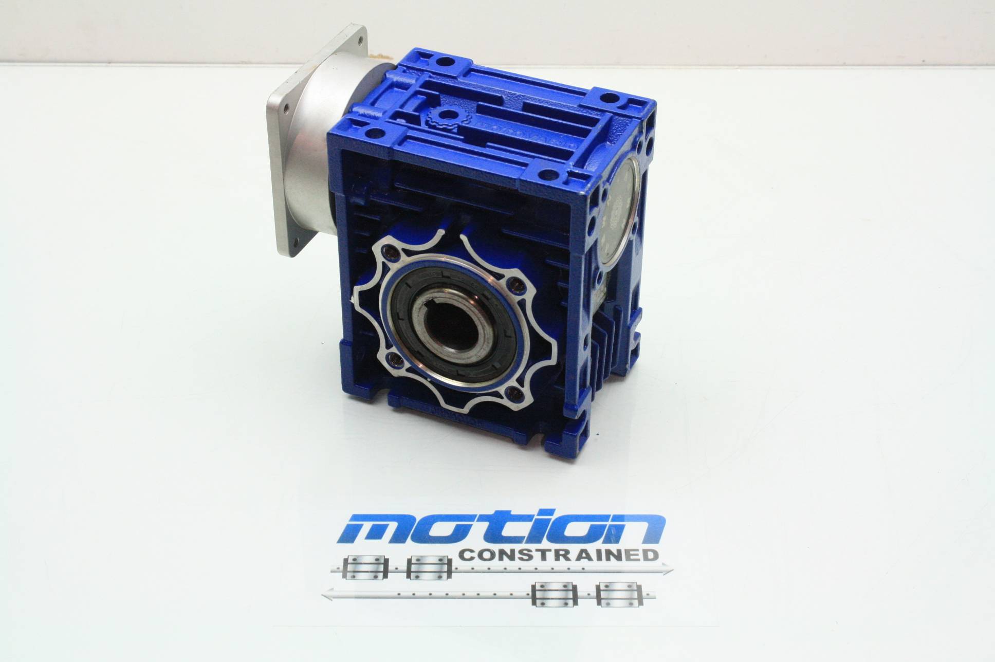 Motovario NMRV/050 Precision Worm Gearhead 20:1 Ratio Right Angle Gear ...