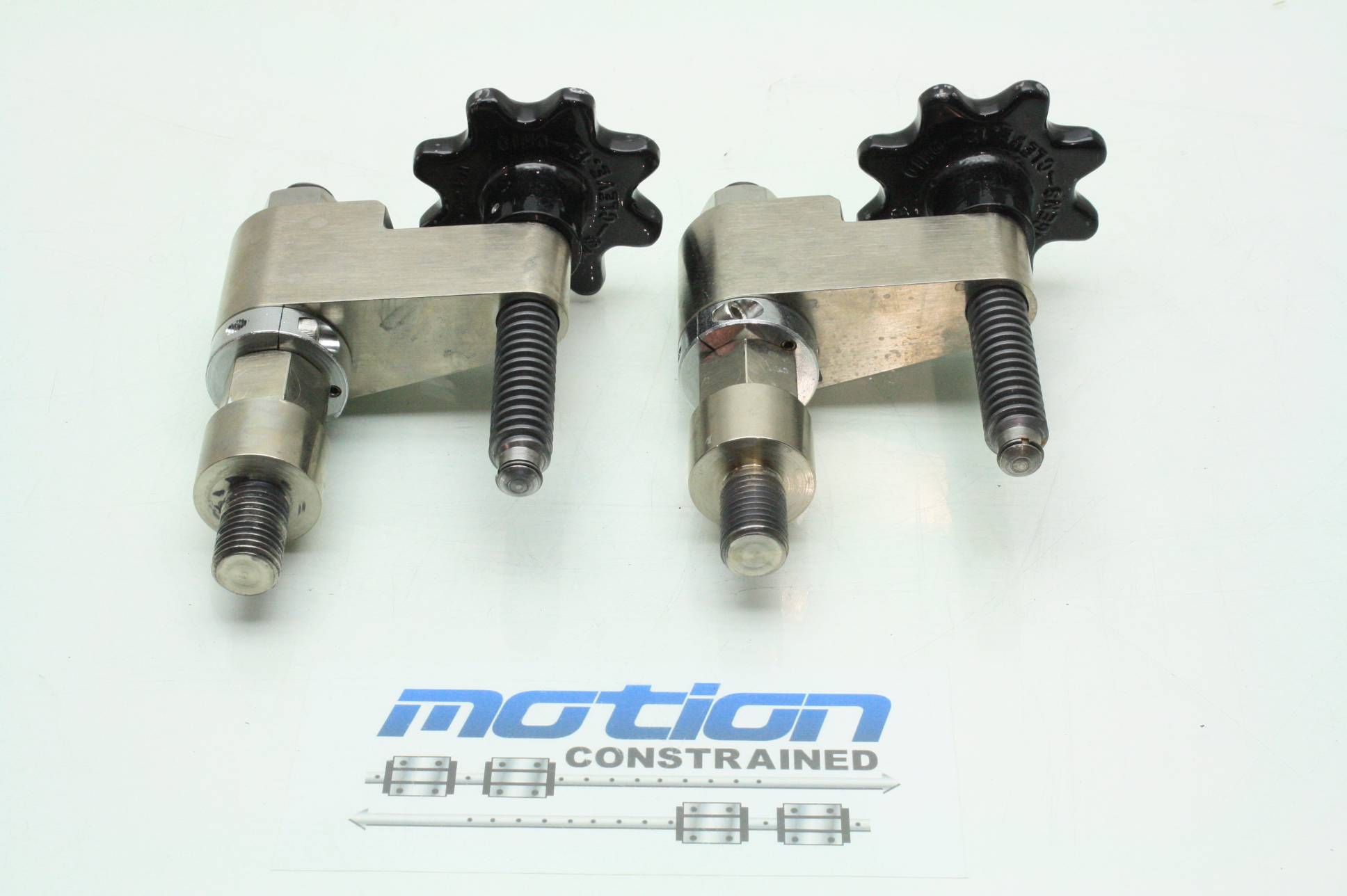2 Heavy Duty Steel Screw Hold Down Clamps / Toggle Locks Machining