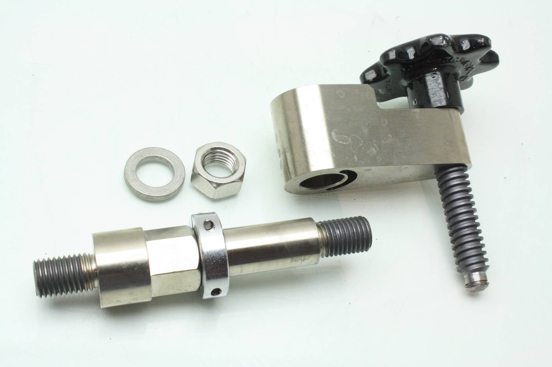 Lot of 2 Heavy Duty Steel Screw Hold Down Clamps / Toggle Locks