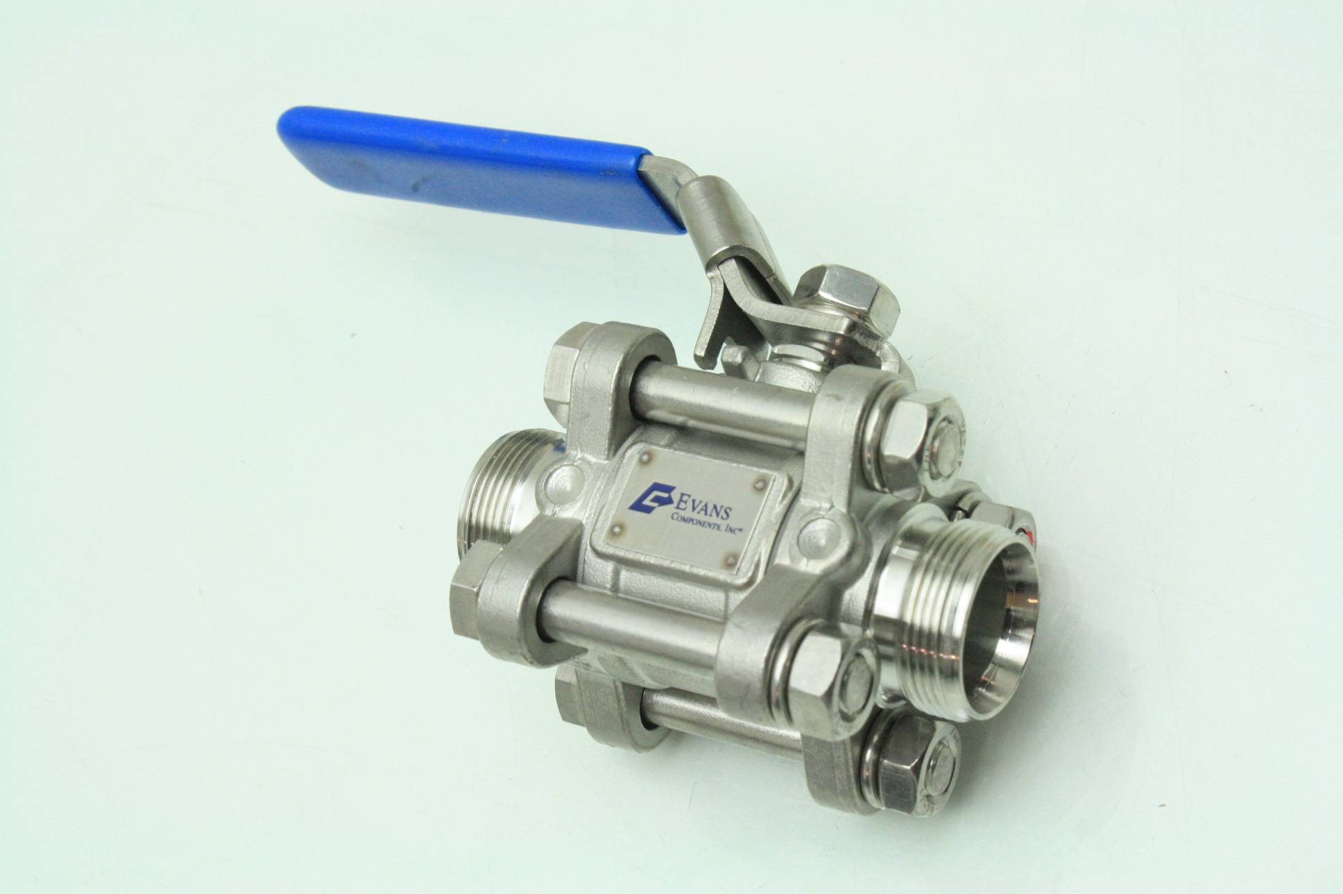Evans 1/2" 3/4" R 1000PSI CF8M Stainless Steel Ball Valve 3/4