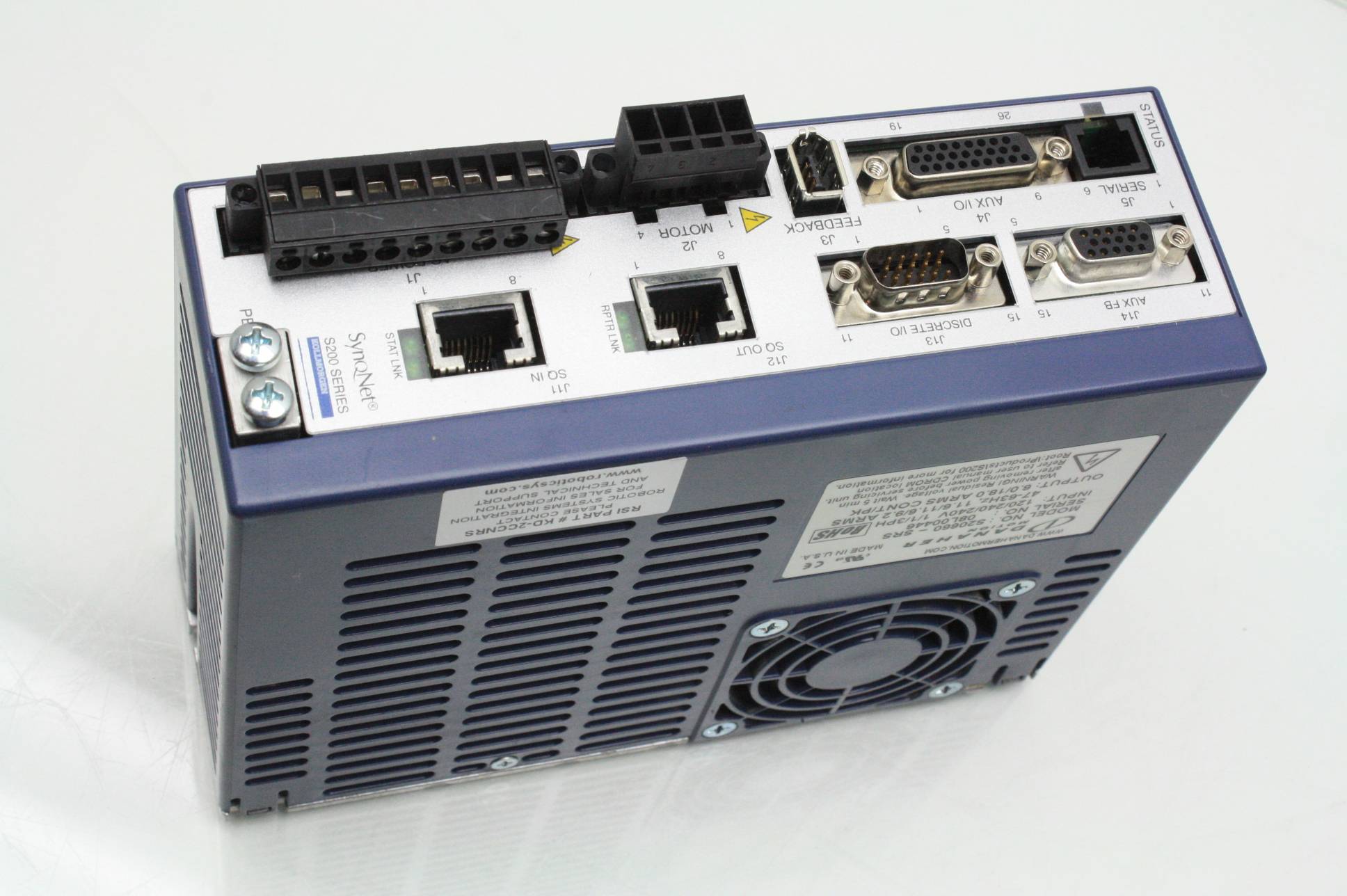 Danaher Motion S20660SRS S200 Series Brushless AC Servo