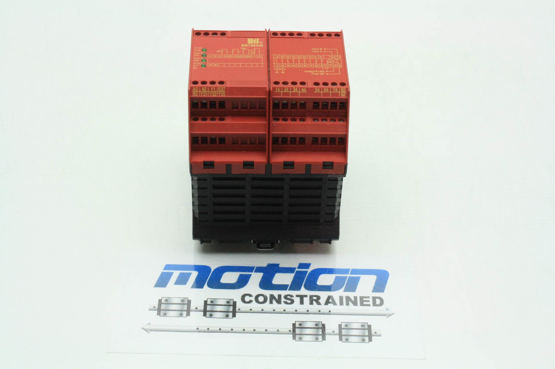 STI SR126AM01 Dual Channel Safety Monitoring Relay eBay