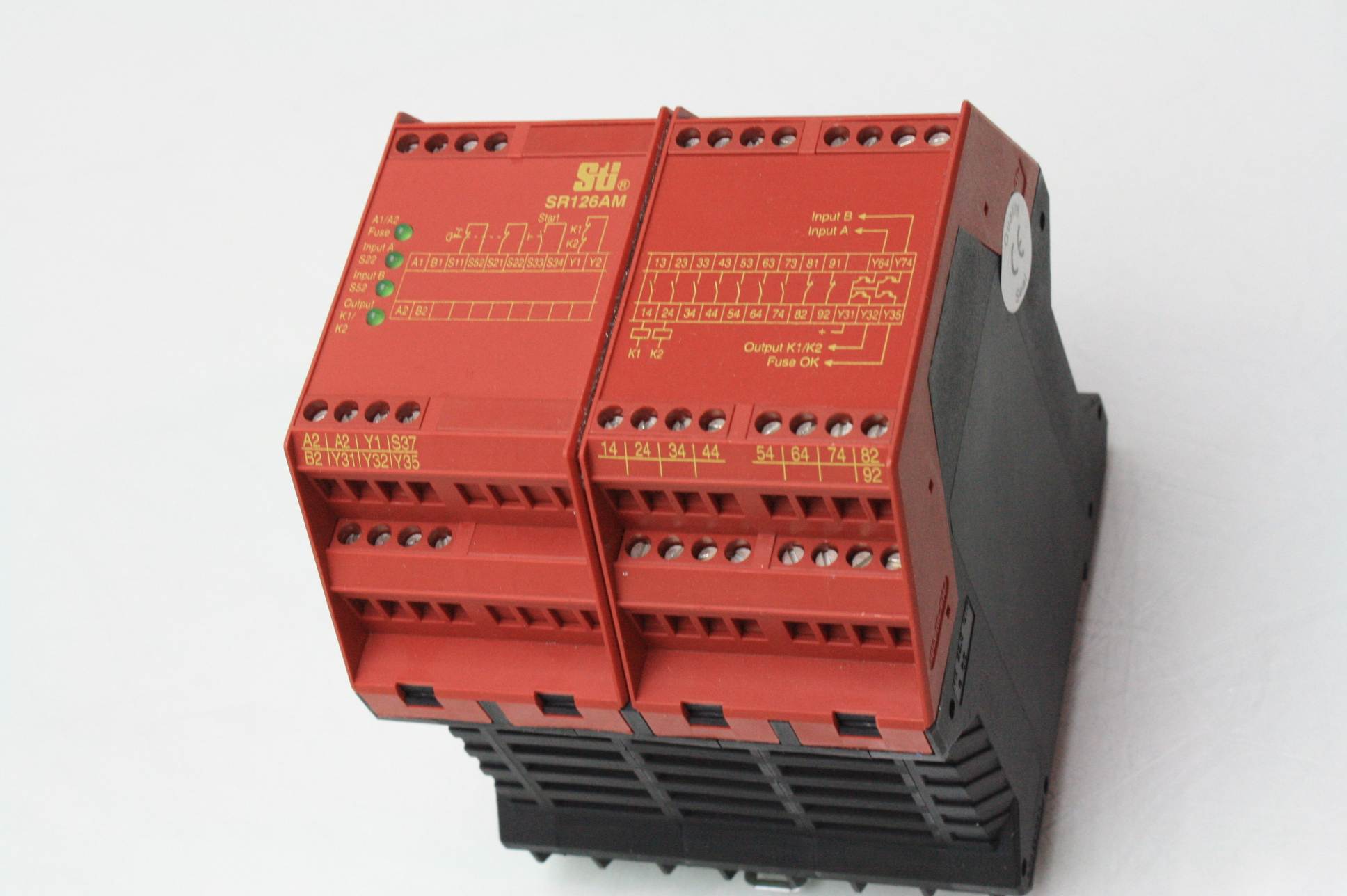 STI SR126AM01 Dual Channel Safety Monitoring Relay eBay