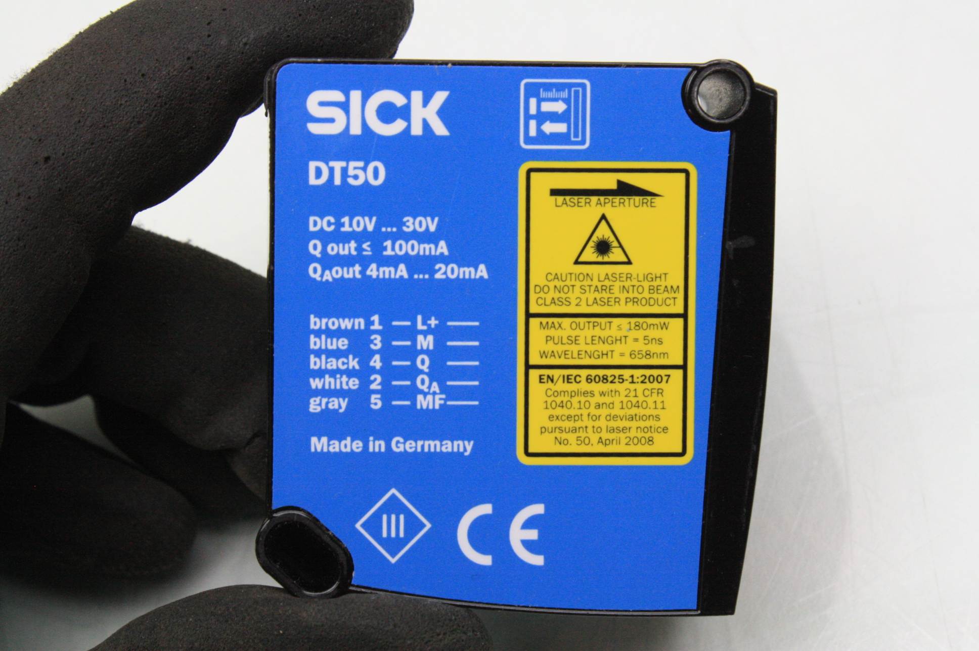 Sick DT50P1113 Long Distance 10 Meter Laser Proximity Sensor eBay