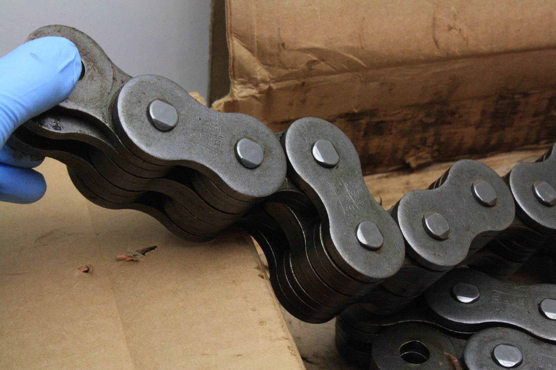 Lot of BL12 UST Heavy Duty Roller Chain / New Old Stock / 30 Links / 6