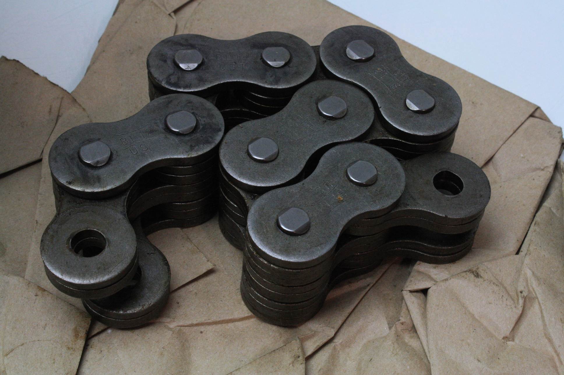 Lot of BL12 UST Heavy Duty Roller Chain / New Old Stock / 30 Links / 6