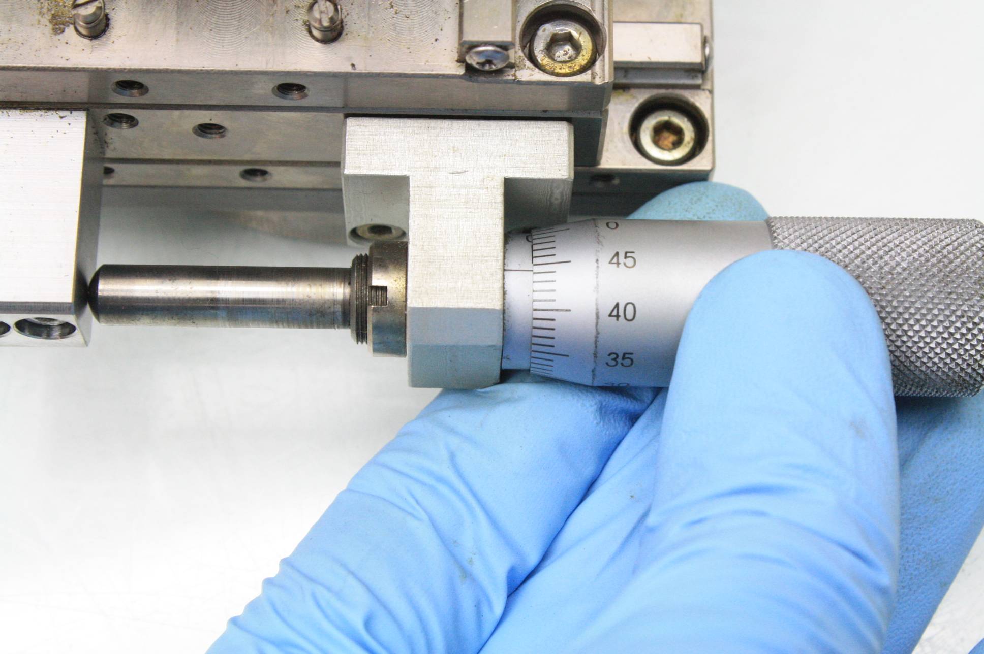 Misumi XYSG80 Precision Ground Steel Micrometer Driven XY Optical