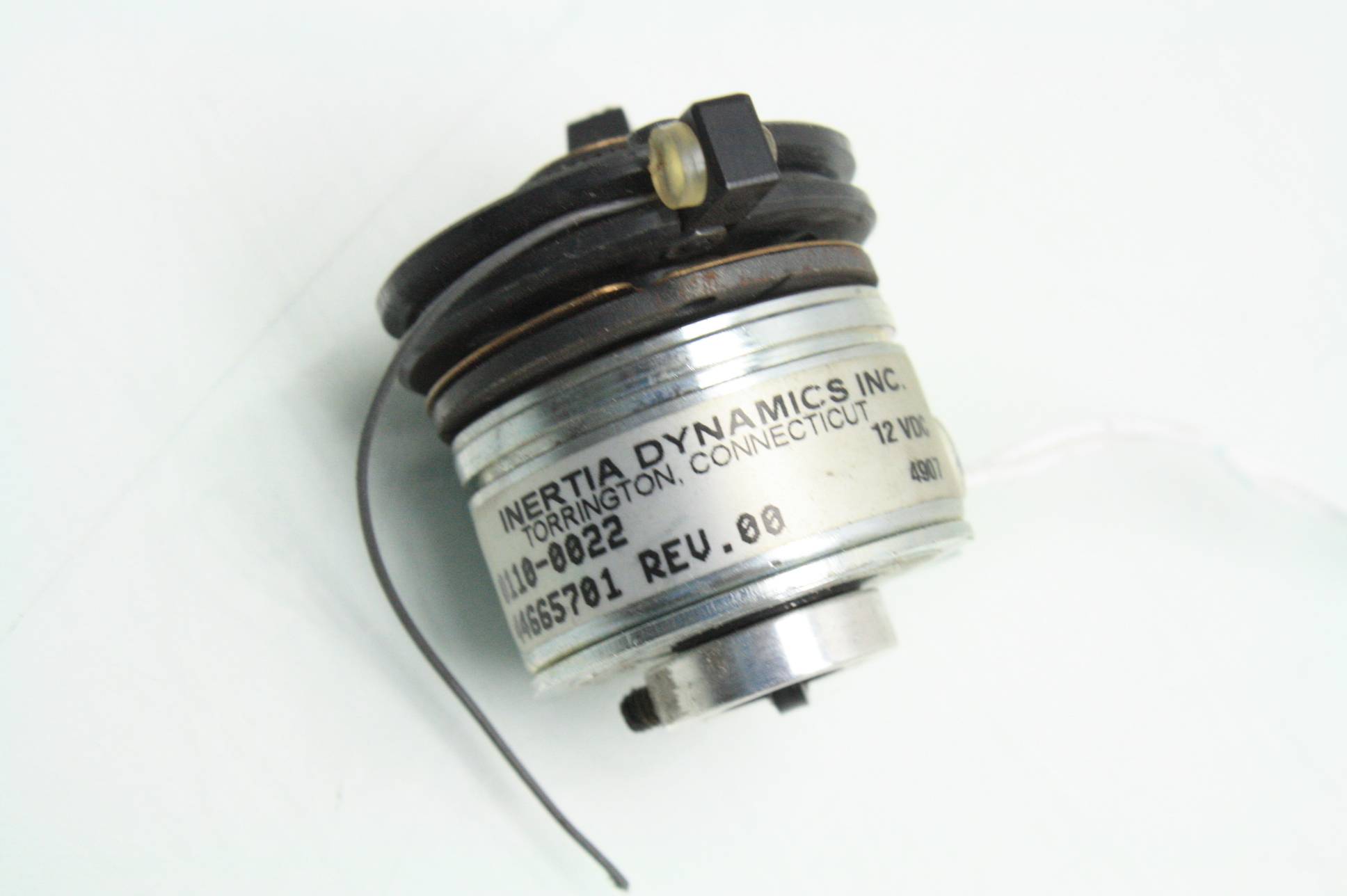 4 Inertia Dynamics 01100022 Spring Applied Brakes 12V DC / 5/16" Shaft