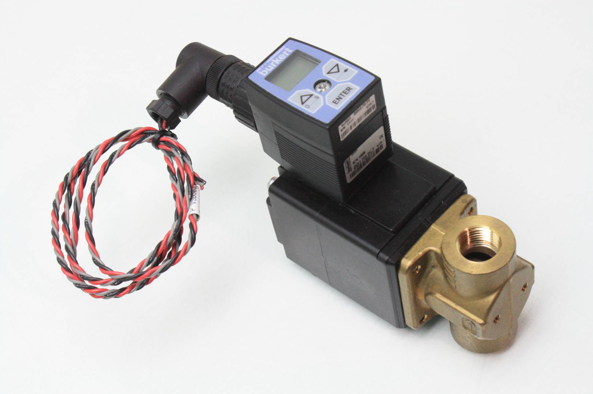 Burkert Type 2835 Proportional 2/2Way Solenoid Control Valve with Type