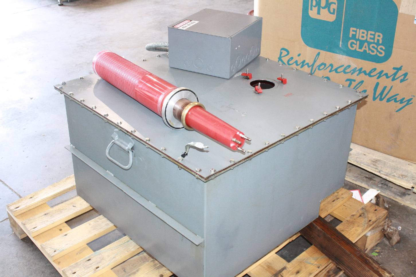 Varian/DEL Oil Filled A11360A 200 kV High Voltage Isolation Transformer 208V eBay