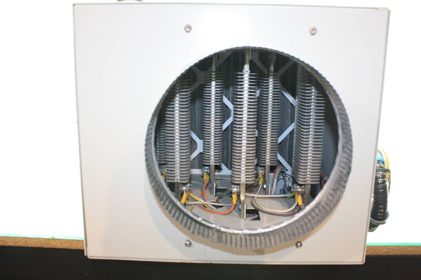 10" Pipe HVAC Industrial Inline Electric Heater w/ EBM Blower Fan