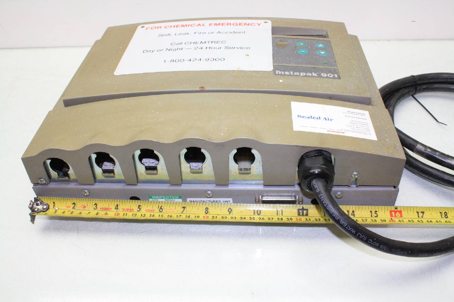 Sealed Air Instapak 901 FoamInPlace Dispenser Controller Panel