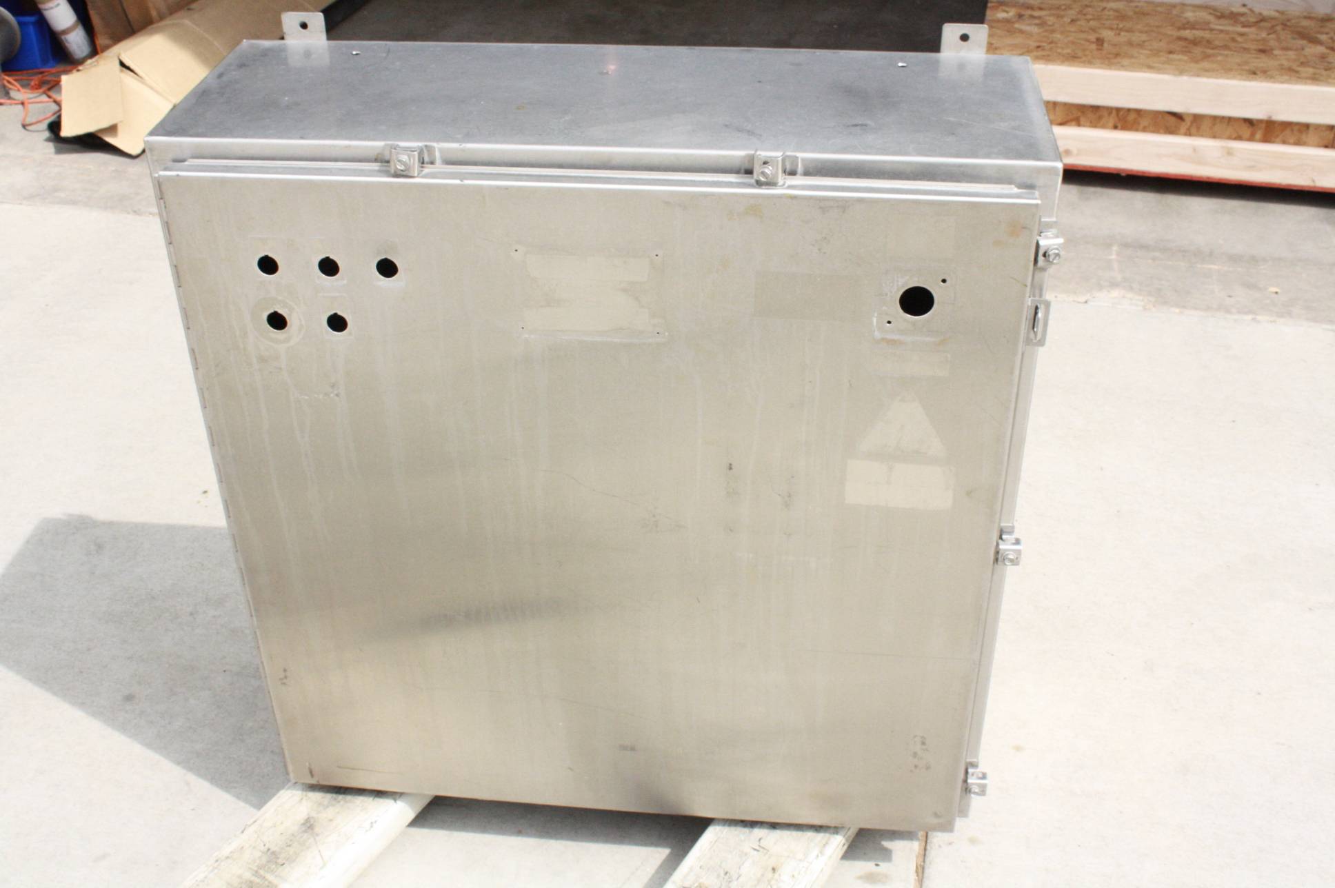 Hoffman A36H3612SSLP 36"X 36" X 12" Stainless Steel NEMA 4X Industrial Stainless Steel Junction Box Nema 4x