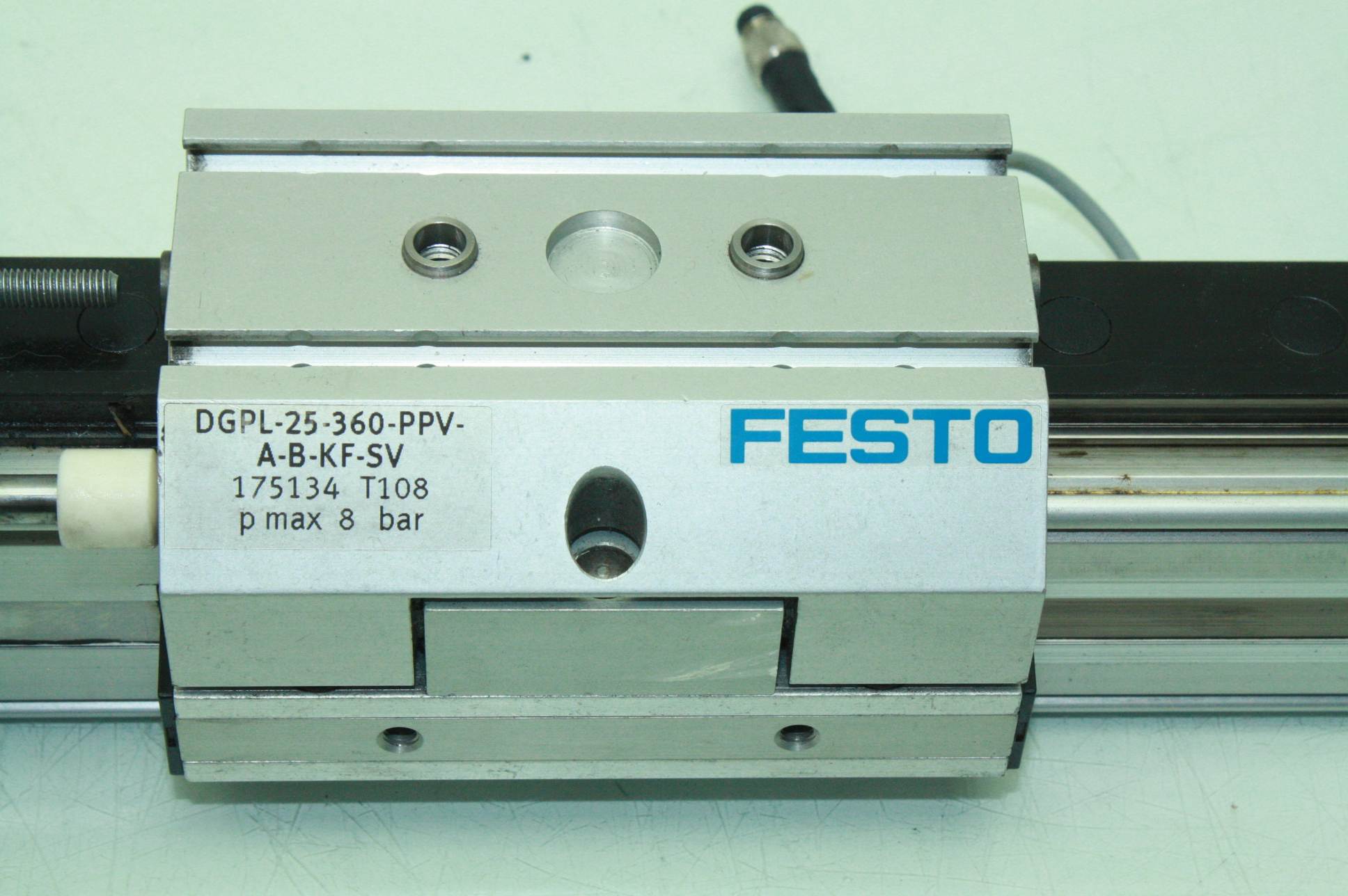 Festo DGPL25360PPVABKFSV Rodless Cylinder Guided Air Linear