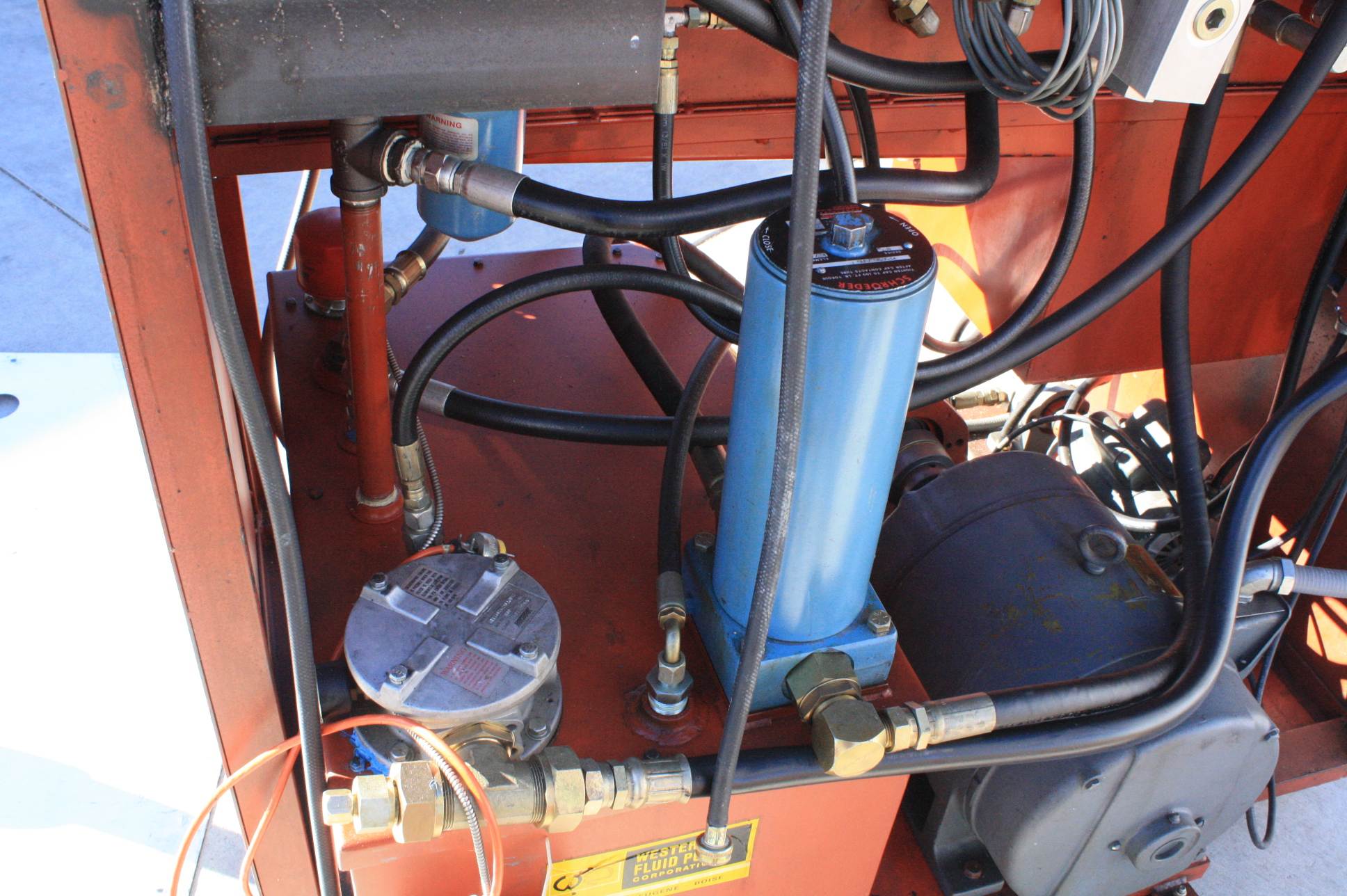 30 HP Hydraulic Test Bench Rexroth AA10VS028DFR/31R Hydraulic Power