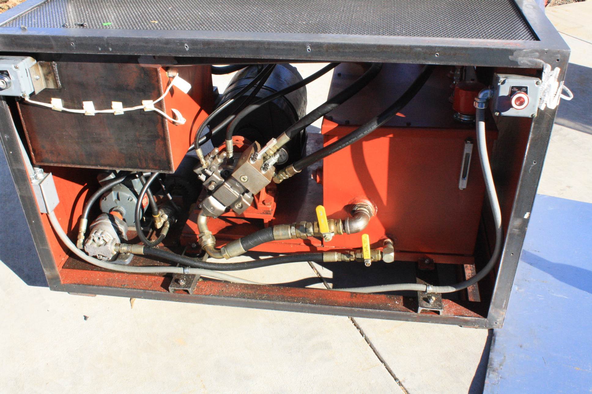 30 HP Hydraulic Test Bench Rexroth AA10VS028DFR/31R Hydraulic Power