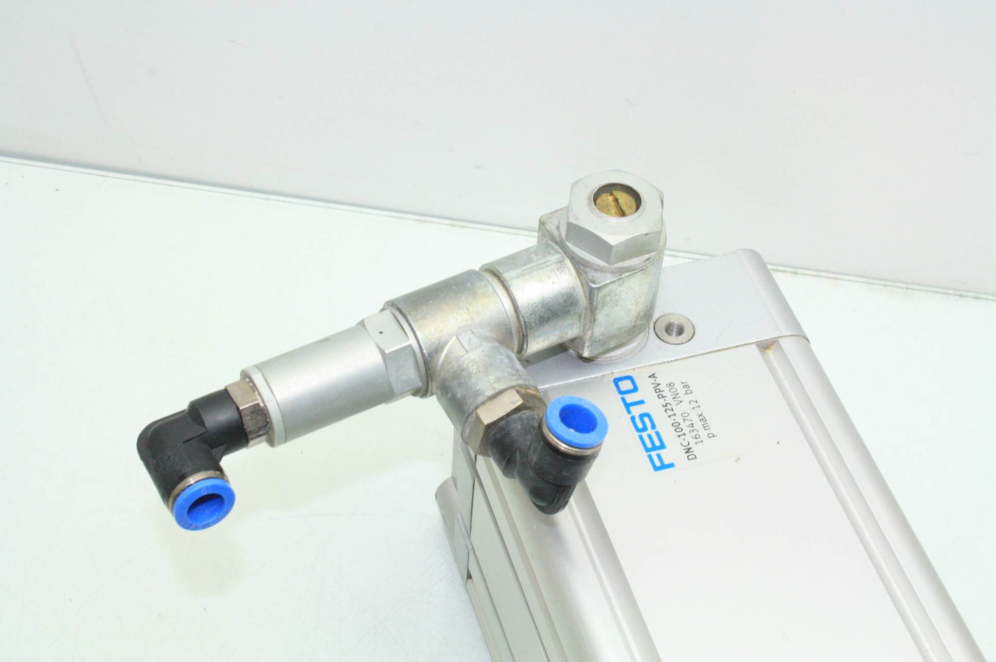 Festo DNC100125PPVA Linear Air Cylinder Actuator 100mm Bore x 120mm