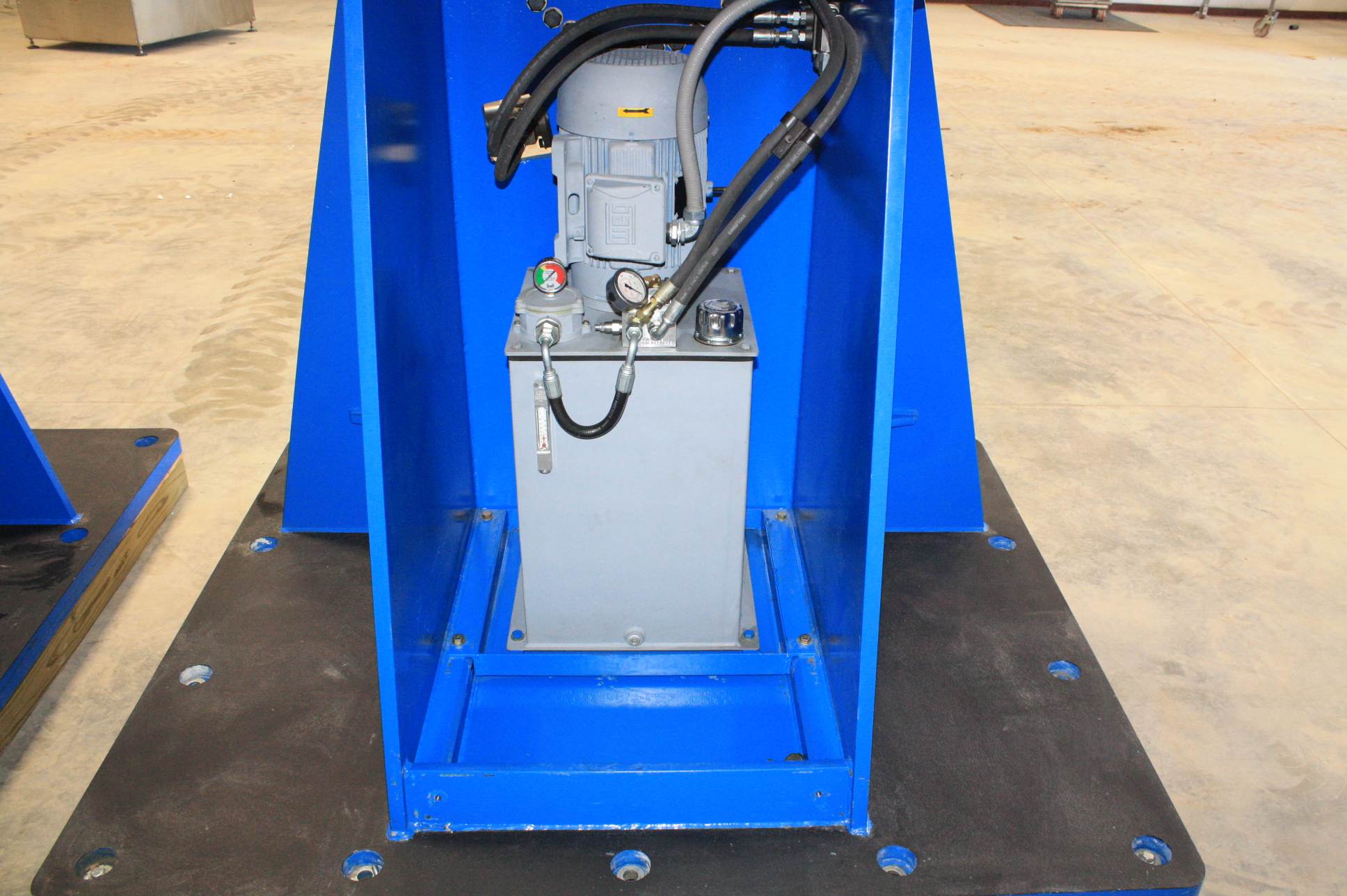 Kinematics KMI Slewing Bearing Hydraulic Worm Gear Drive Rotary Indexer