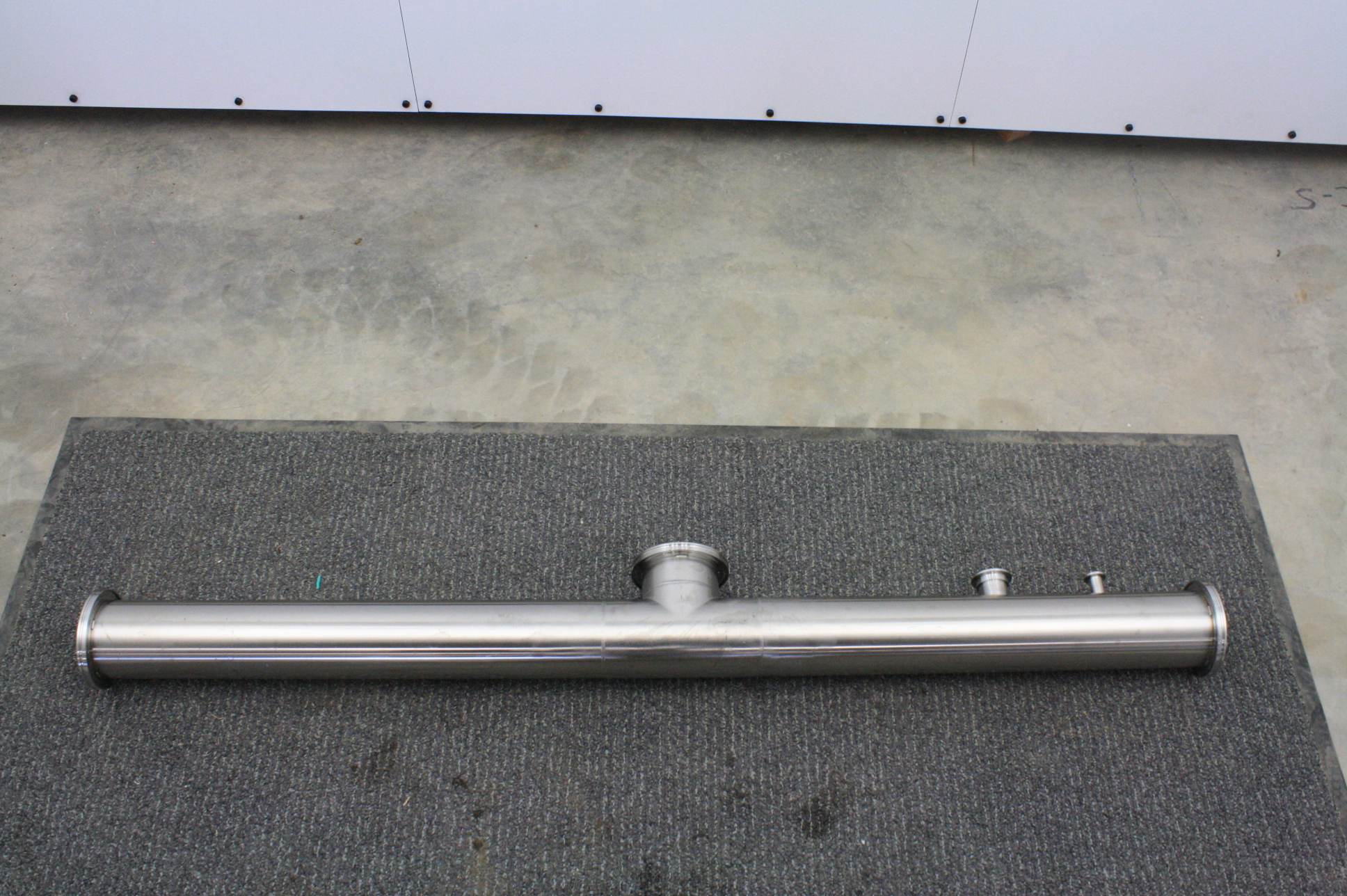 Stainless Steel High Vacuum Tubing ISO100K / 1455mm Long / ISOK DN100