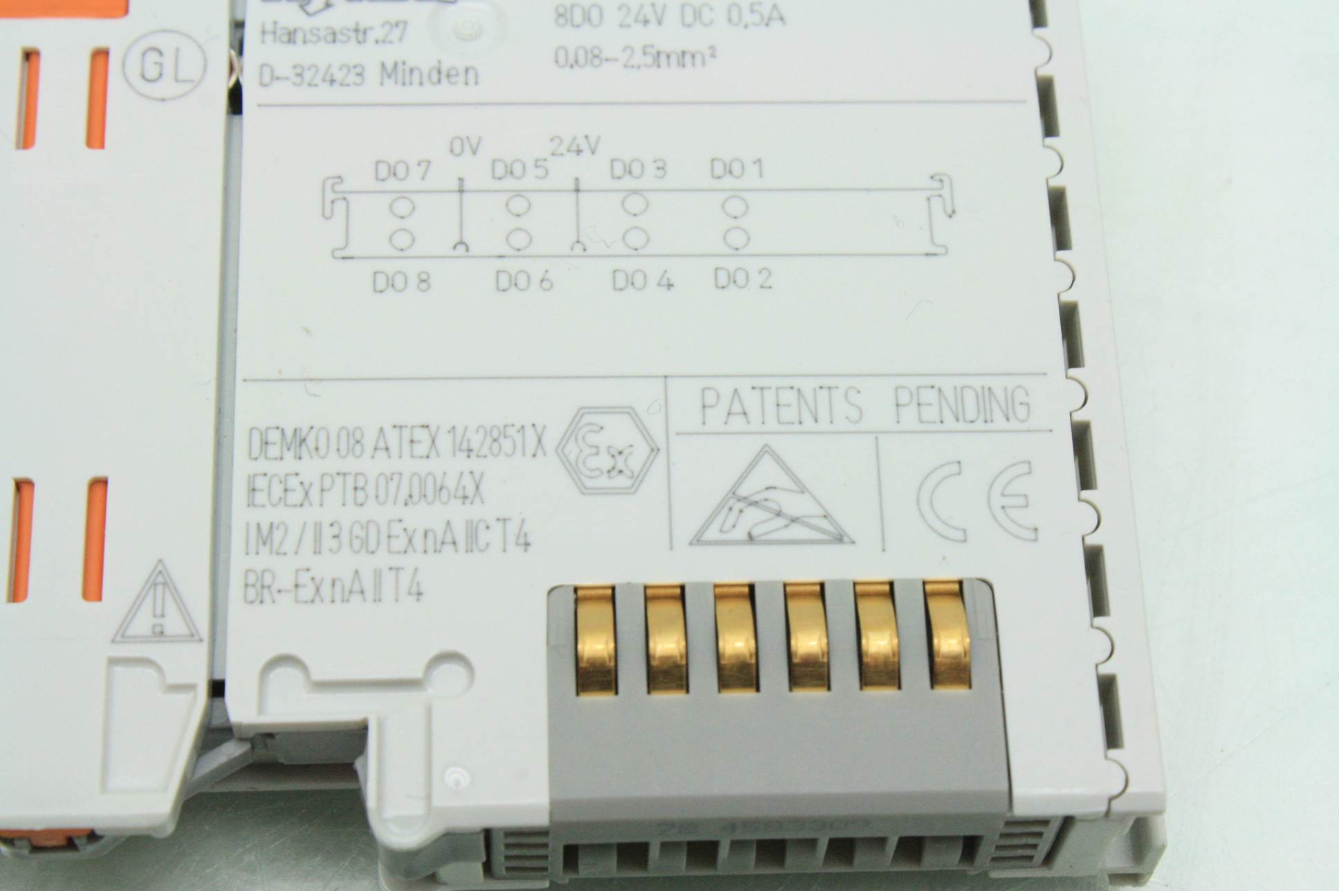 WAGO 750530 High Density 8 Channel Digital Output Module eBay