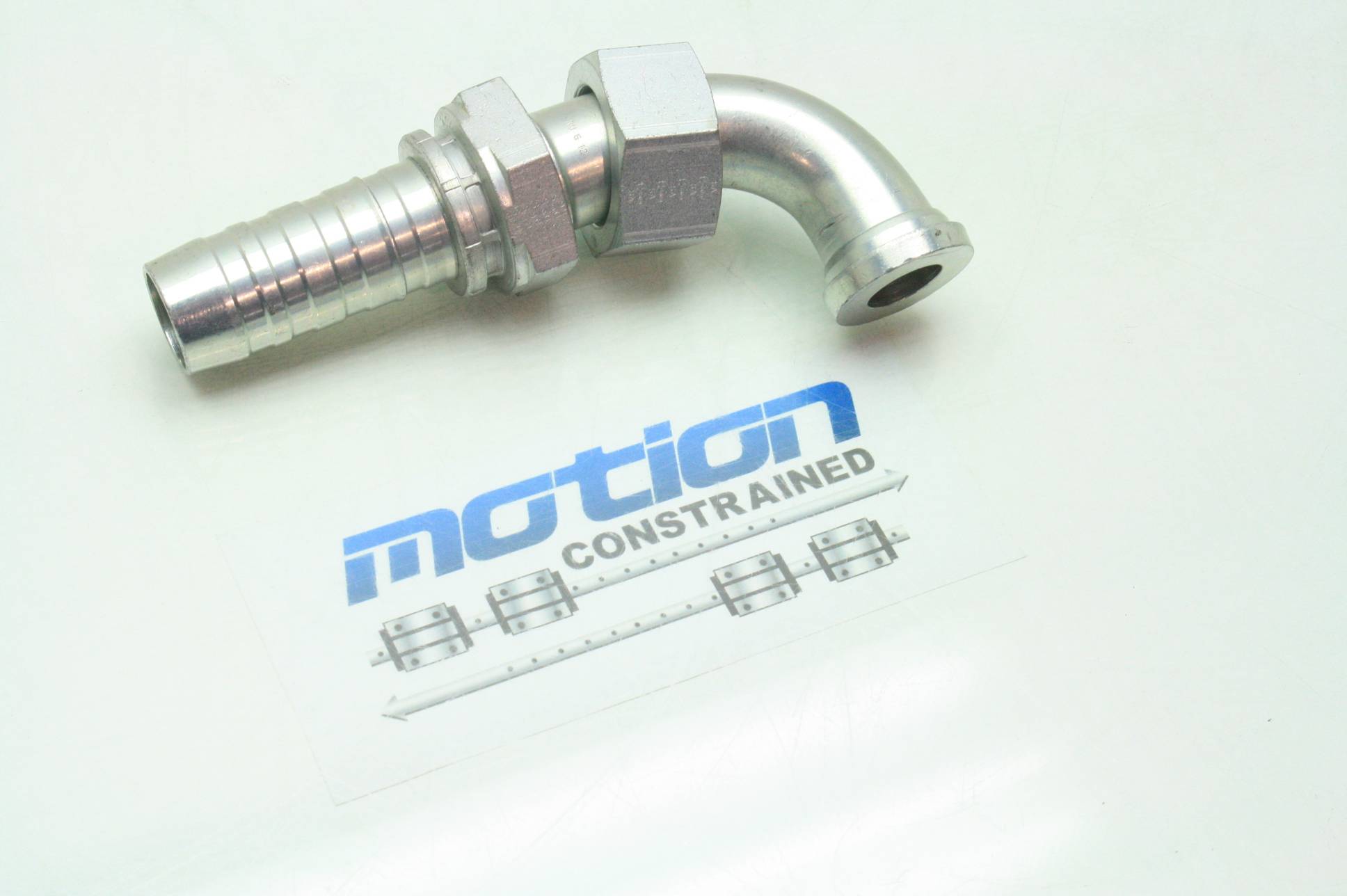 Gates 20GS20FFORXS90 ORing Flange Stem Hydraulic Crimp Elbow Fitting