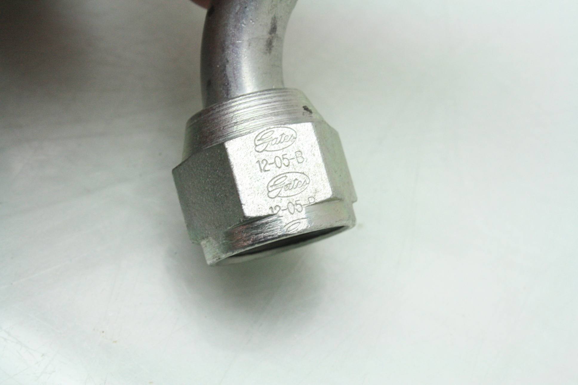 Lot of 8 Gates 8FJX90M Hydraulic Crimp Stem Fittings 1/2" Hose x 1/2