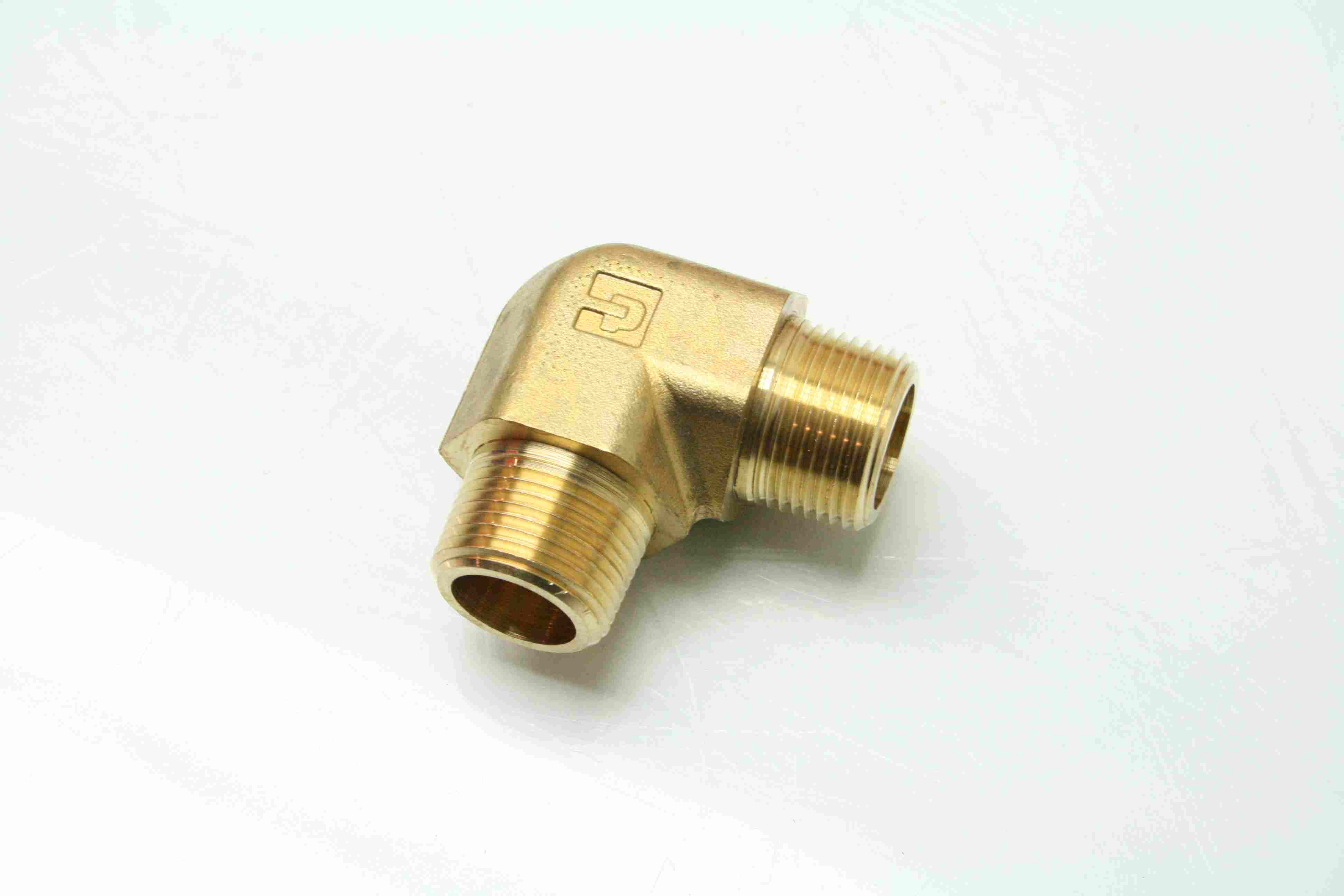 Parker me b brass degree elbow pipe fittings