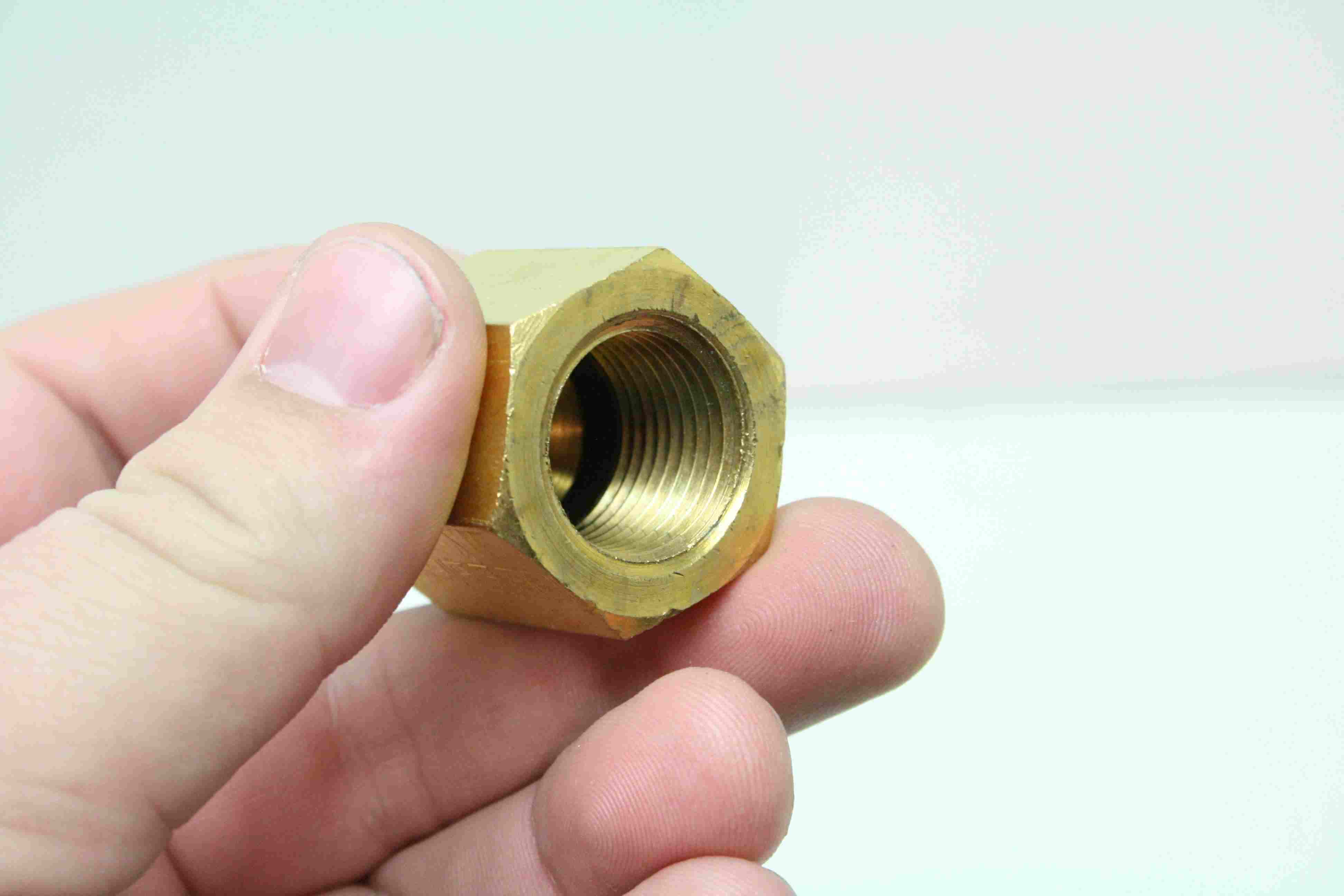 4 Parker Brass 1/2" JIC 37 Deg Flare x 1/2" Female NPT Hydraulic Fittings