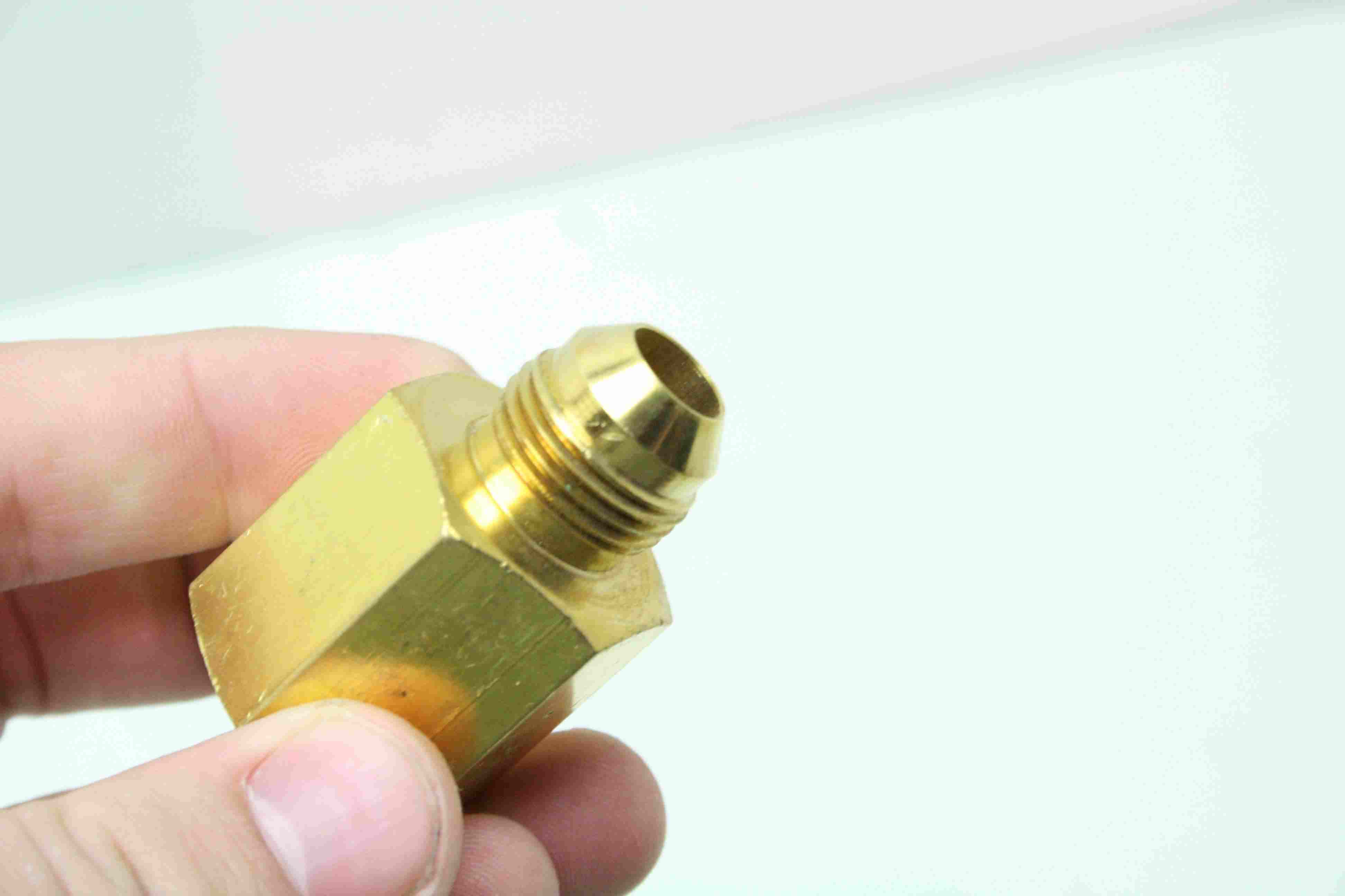 4 Parker Brass 1/2" JIC 37 Deg Flare x 1/2" Female NPT Hydraulic Fittings